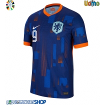 Maglie da calcio Olanda Wout Weghorst #9 Seconda Maglia Europei 2024 Manica Corta